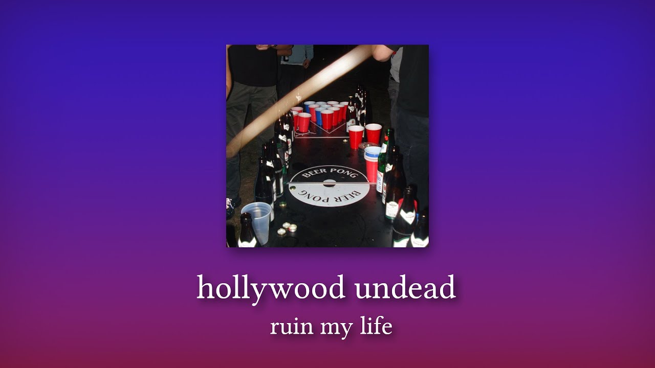 hollywood undead - ruin my life (slowed and reverb)