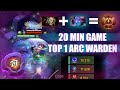 TOP 1 ARC WARDEN - Закончил 7К игроков за 20 минут