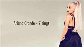 Ariana Grande - 7 ring (lyrics)