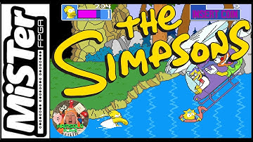 The Simpsons (4k/60fps - MiSTer FPGA - Arcade - Konami - Jotego)