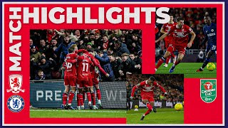 Thumbnail for Match Highlights | Boro 1 Chelsea 0 | Carabao Cup Semi Final First Leg