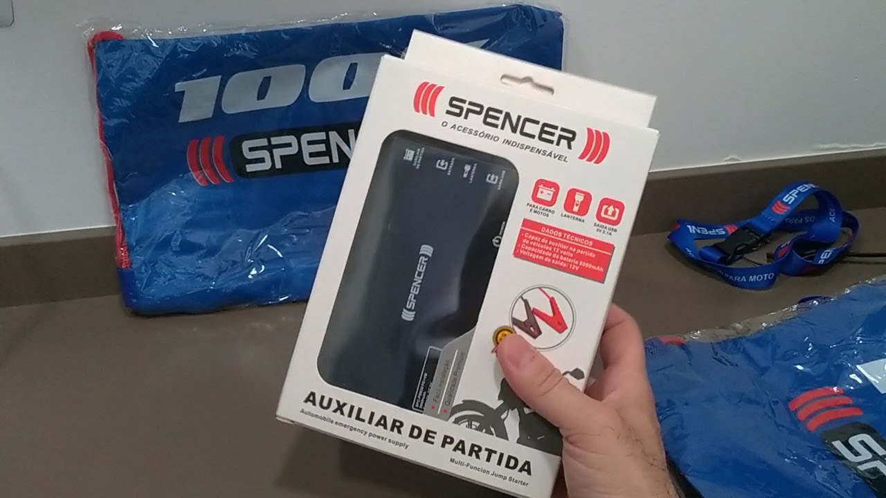 Powerbank automotivo - Auxiliador de partidas