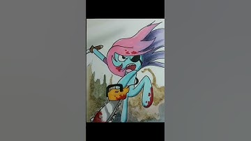 Learning With Pibby 🗡️ Cartoon Drawing - Adult Swim - #shorts #art #viral #pibby #nf #love #drawing