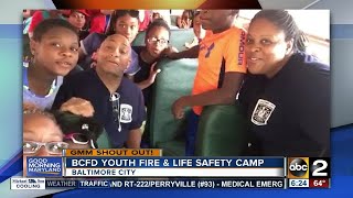 Good Morning From The Bcfd Youth Fire Life Safety Camp