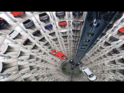 Dünyanın En Büyük Araba Fabrikası Wolfsburg Almanya