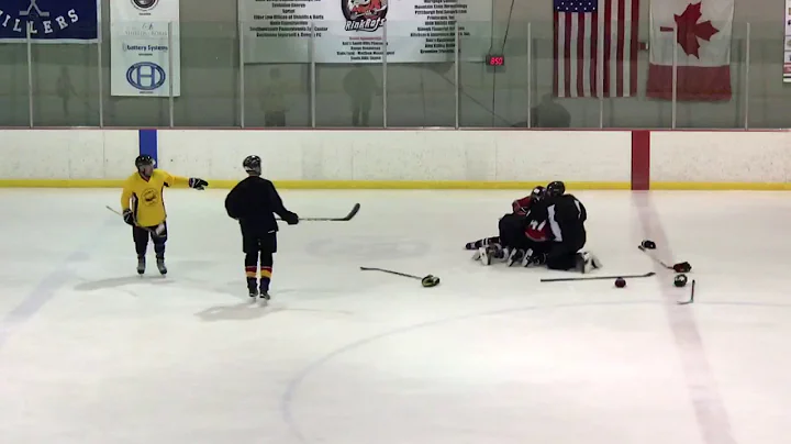 Tennant vs Tennant, Hockey Fight