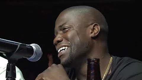 Kevin Hart cries tears laughing at Comedian Pharma...