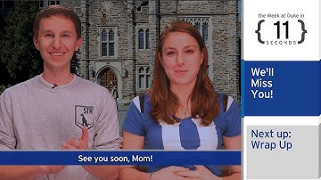 The Week at Duke {in 60 Seconds}: Exams; One Day at Duke; Housing Study