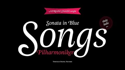 Download Adriane Swash font family