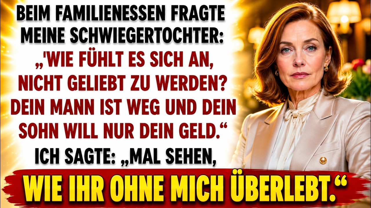 Ihre Schwiegertochter Fragte, Wie Es Sich Anfühlt, Nicht Geliebt Zu Werden — Dann Kappte Gudrun 46.000 Euro
