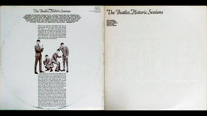 The Beatles Historic Sessions