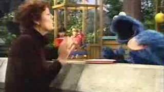 Sesame Street  Susan Sarandon And Cookie Monster