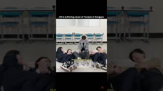 Jin Is Getting Tickled By &