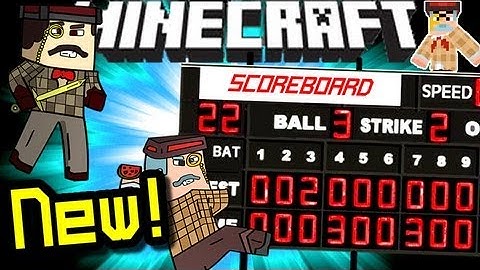 Minecraft New SCOREBOARD in 13w04a Snapshot!