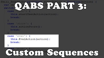 RPG Maker MV Tutorial: QABS Part 3: Custom ABS Commands: Run Any Script Call In A Sequence!
