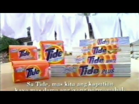 Double Action Tide Ultra With Mini Scrubbers 60s Philippines 1999