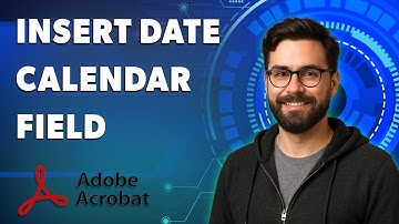 How To Insert A Date Calendar Field In Pdf Adobe Acrobat Pro Dc [2025 Guide]