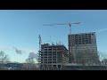 Стройка ЗИЛАРТ. Совместная Работа Башенных Кранов 🏗️