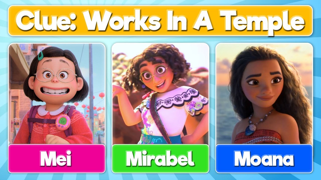 Can You Guess the Disney Characters by One Clue?