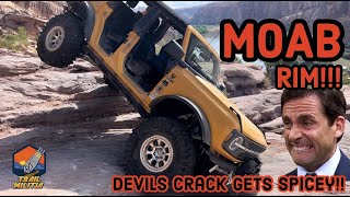 We take on Moab Rim with Broncos and Toyotas