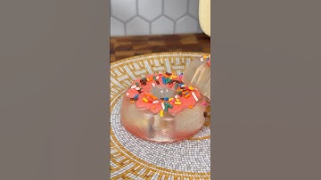 AI glass donut 🍩 #shorts