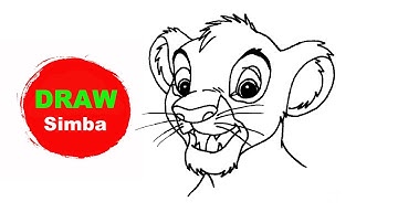 How To Draw Simba Disney The Lion King Step By Step