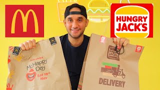 McDonald’s Vs KFC Vs Hungry Jacks Vs Red Rooster - ((Fried Chicken Throwdown!!!)) 🍔