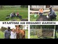 Starting an organic garden