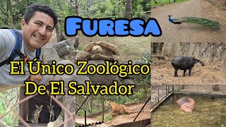 Único Zoológico de EL SALVADOR, FURESA. Hermosos Los Animalitos.