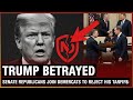 Trump Betrayed: Senate Republicans Join Democrats to REJECT His Tariffs” #trump #tarrifs #democrats