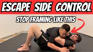 How to Escape a Tight Side Control - Are Your Frames Stopping You?