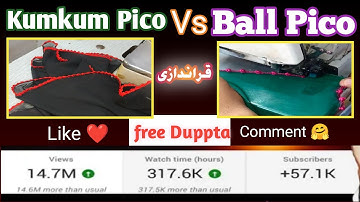 New Pico Designs | Ball Pico Vs Kumkum  Pico 2023 | Duppta Pico Designs | Rabel pico Designs