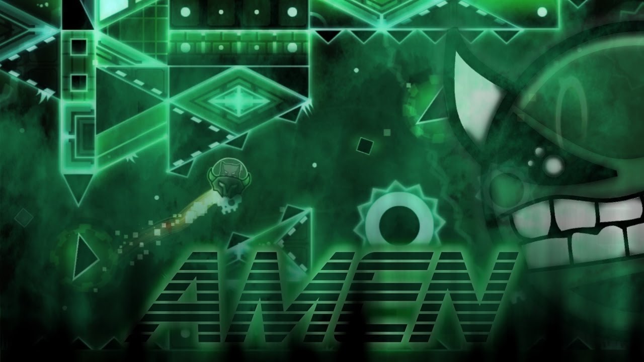 Geometry dash - Amen [DEMON] - YouTube