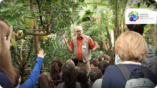 Portrait d'un animateur scientifique au Jardin botanique