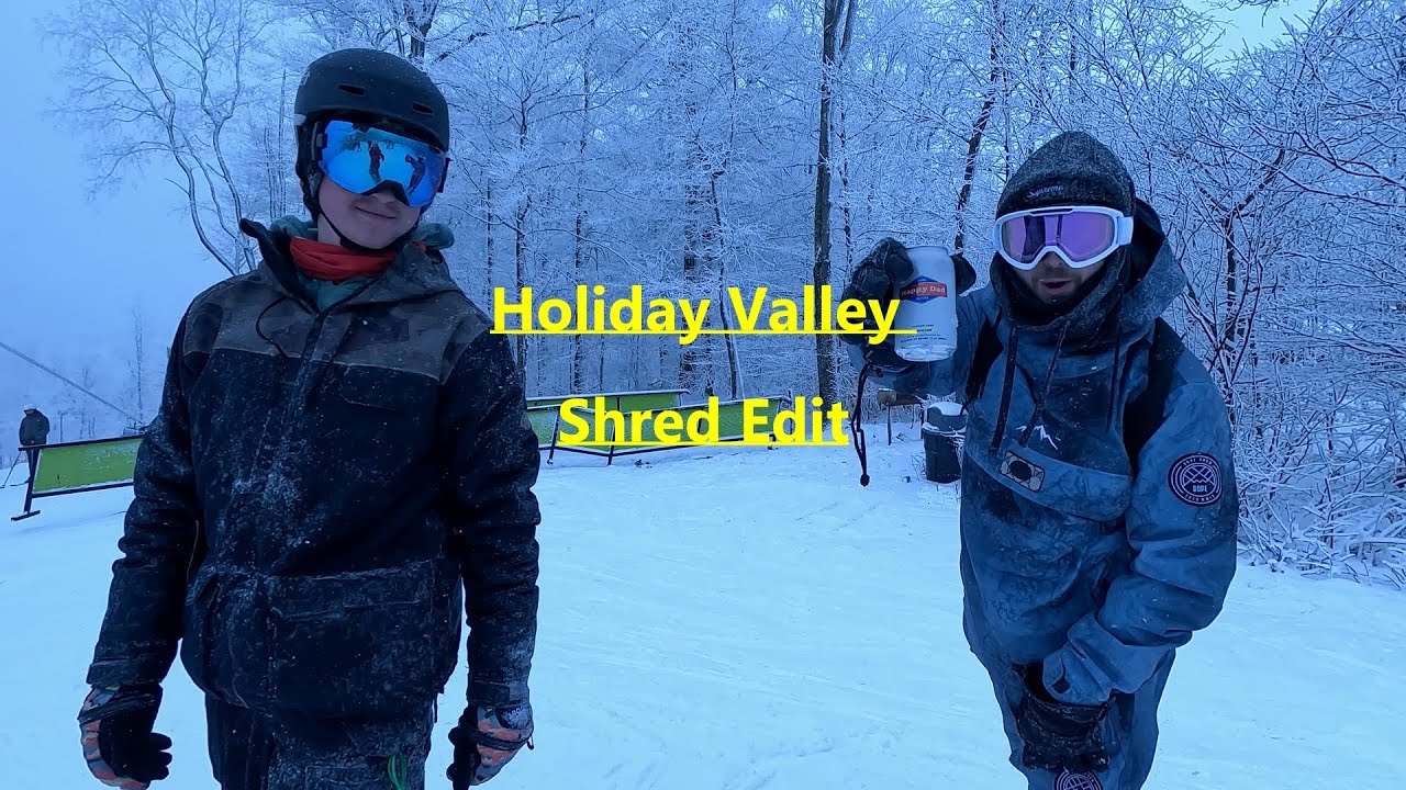 Holiday Valley Terrain Park Edit 2023 YouTube