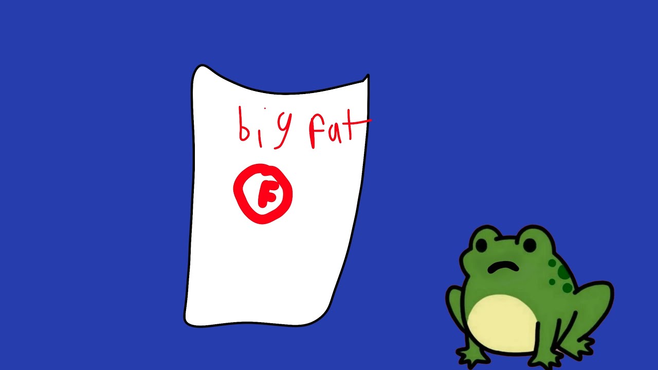 oops i failed my math test ( big fat F...)