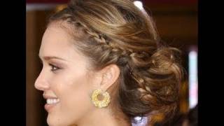 Jessica Alba ジェシカ アルバ ヘアアレンジ動画 ヘアレシピ 頭美人