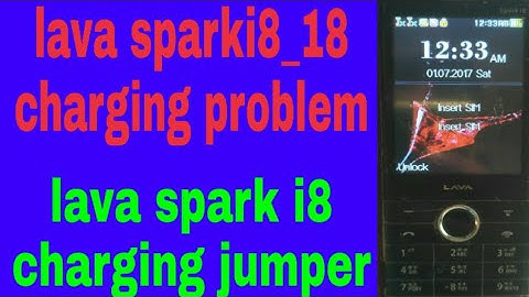 Lava spark i8 charging problem।।lava spark i8 charging jumper।।lava spark i8 fake charging problem