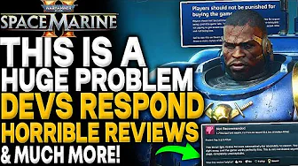 Warhammer 40k Space Marine 2 - HUGE REVIEW BOMB ISSUE [Devs Respond] New Update And Gameplay Issue thumbnail