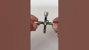 This valve triangular wrench is really practical #HardwareTools #RepairTools #PracticalTools