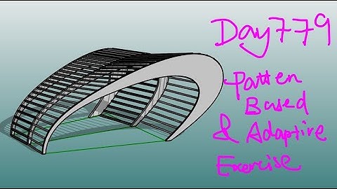 Revit Exercise (Day 779) Pattern Based and Adaptive Family Exercise