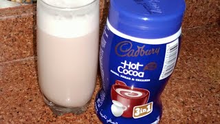 ريفيو عن كاكاو كادبورى/هوت شوكليت ورايى فيه 3*1  Cadbury hot cocoa