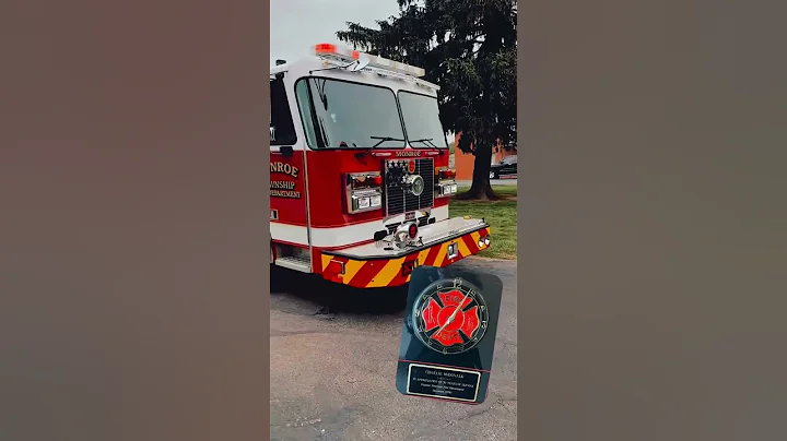 Funeral Procession of a 30-Year Firefighter 🚒