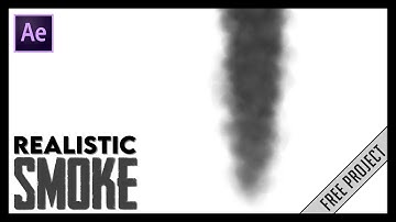 Realistic Smoke Effect in After Effects - After Effects Tutorial - No Third-Party Plugins