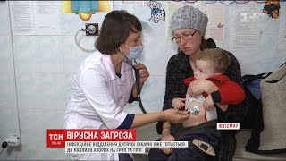 Вспышка гриппа и ОРВИ в Житомире: инфекционное отделение детской больницы переполнено пациентами