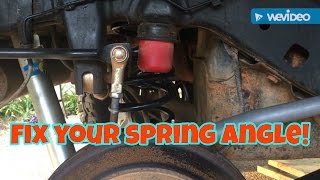 Rough country coil correction wedge and retainer for jeep wrangler jk.
review why you need them! https://amzn.to/2obndgc