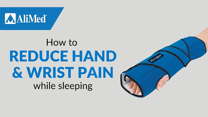 How to reduce hand and wrist pain while sleeping: IMAK® RSI Pil-O-Splint™ Hand/Wrist Support