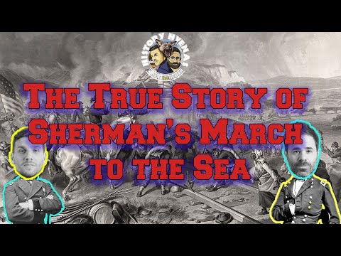 シャーマンの海への進軍の実話| ep158-歴史ハイエナ