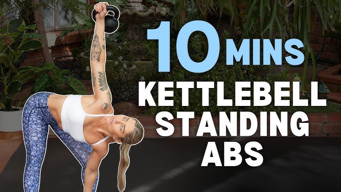 5 Kettlebell Ab Exercises (Holiday Core Workout)! - Nourish, Move, Love