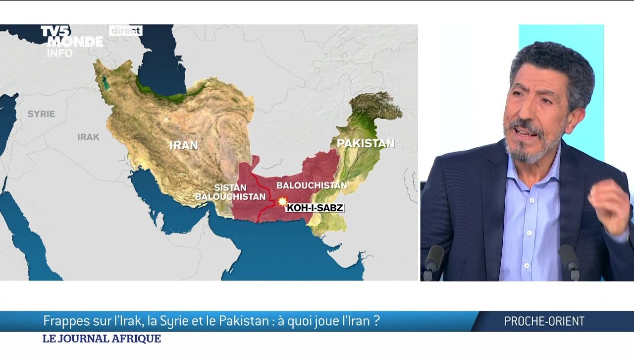 Frappes sur l'Irak, la Syrie et le Pakistan : à quoi joue l'Iran ? - YouTube